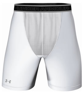 under armour Golf Coldgear Compression Short White