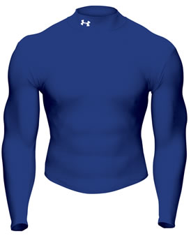 under armour Golf Coldgear Mock Royal