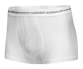 under armour Golf Heatgear Short Boxer Jock White 1000666