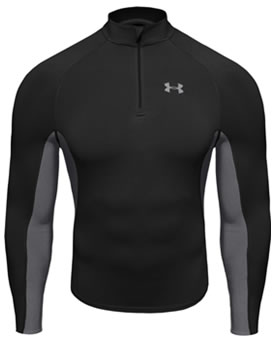 Under Armour Golf Recoil Quarter Zip Black/Graphite