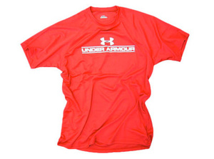 Under Armour Graphic Heat Gear T-Shirt Red