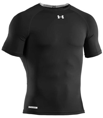 Under Armour Heat Gear Sonic Compression S/S T-Shirt Black