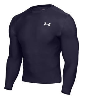 under armour Heatgear Compression Longsleeve Tee Midnight Navy