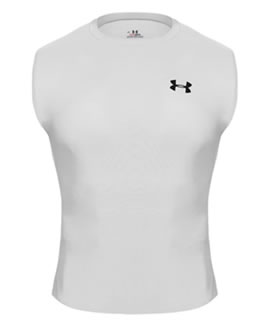 Under Armour Heatgear Sleeveless Tee White