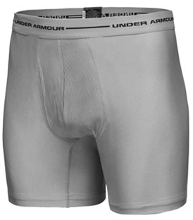 under armour Heatgear Standard Boxer Jock Heather 1000667