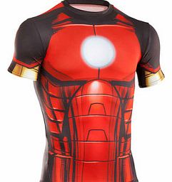 Under Armour Iron Man Compression S/S T-Shirt Red/Black