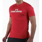 Under Armour Mens Graphic T-Shirt Red/White