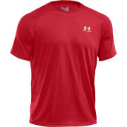 Mens Tech T-Shirt - Red/White - L