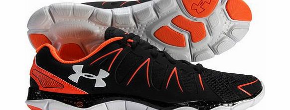 Under Armour Micro G Engage ll Running Shoes Black/White/Bolt