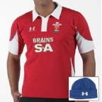 Under Armour Offical Welsh Rugby Shirt Red