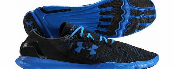 Under Armour Speedform Apollo Vent Running Shoes Black/Blue Jet