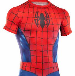 Under Armour Spiderman Compression S/S T-Shirt Red/Royal