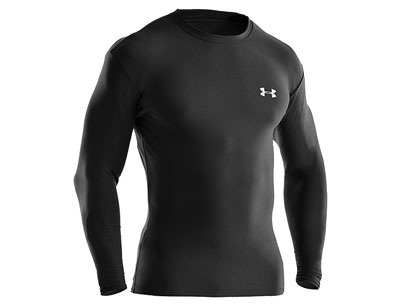 Under Armour UA Evo Coldgear Crew II L/S T-Shirt Black