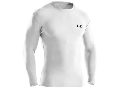 Under Armour UA Evo Coldgear Crew II L/S T-Shirt White