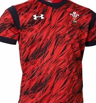 Under Armour Wales 7s Supporters Shirt 15/16 Red 1260344-602