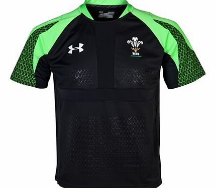 Under Armour Wales Rugby Union Sevens Shirt 2013/15 - Black