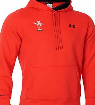 Under Armour Wales Storm Fleece OH Hoodie 15/16 Red 1250783-600