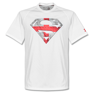 Underarmou Under Armour 4.1 Heatgear England Superman Tee -
