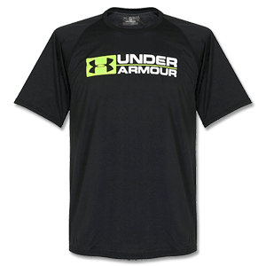 Underarmou Under Armour Wordmark T-Shirt - Black/White