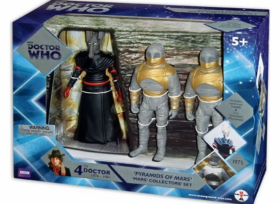 Underground Toys Doctor Who Pyramids of Mars Mars Set