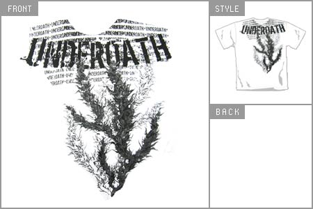 Underoath (Seaweed) T-shirt. unk_under