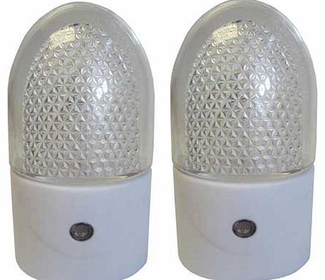 Uni-Com BabyStart LED Night Light Twin Pack