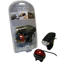 Wind Up Bicycle Lights