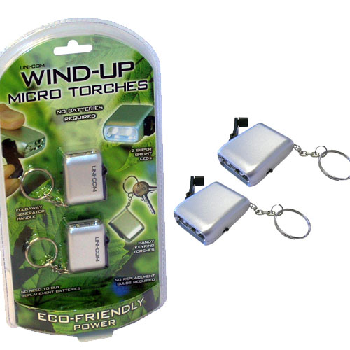 Uni-Com Wind Up Micro Torches