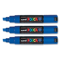uni Posca PC8K Marker Blue