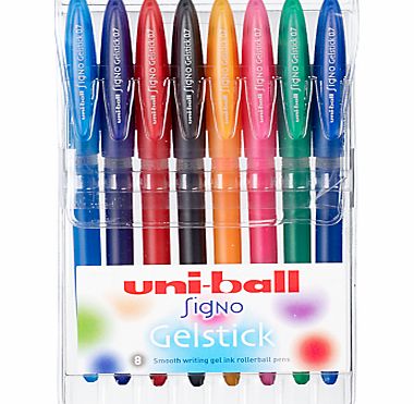 Uniball Signo Uniball Pens, Pack of 8