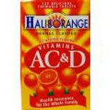 Haliborange AcandD Tablets Orange, 120 Tabs