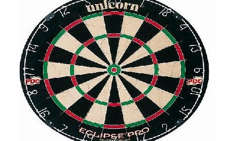 Unicorn Dartboard Eclipse Pro Bristle - Black/White/Red/Green