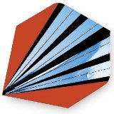 Unicorn Stripes Metallic Unicorn Dart Flights