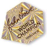 World Champion John Lowe Autograph Hologram Unicorn Dart Flights