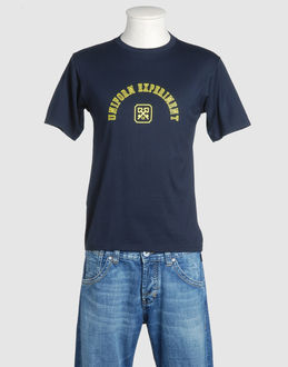 UNIFORM EXPERIMENT TOPWEAR Short sleeve t-shirts MEN on YOOX.COM