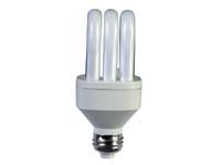 15 watt fluorescent bulb, E27 socket, EACH