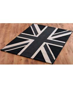 Union Flag - Black and Grey