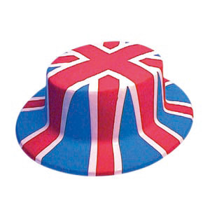 union Jack boater, plastic