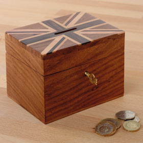 Union Jack Money Box