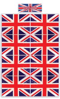 Union Jack Plastic Table Cover
