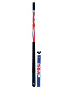Union Jack Pool Cue and Sleeve Set