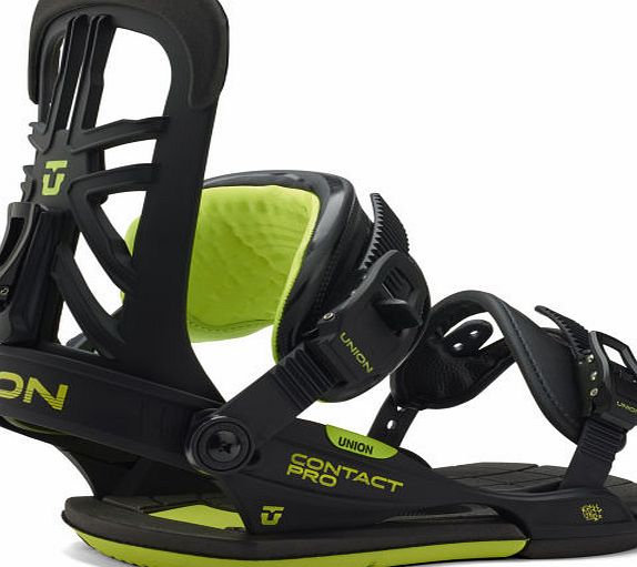 Union Mens Union Contact Pro Snowboard Bindings - Black