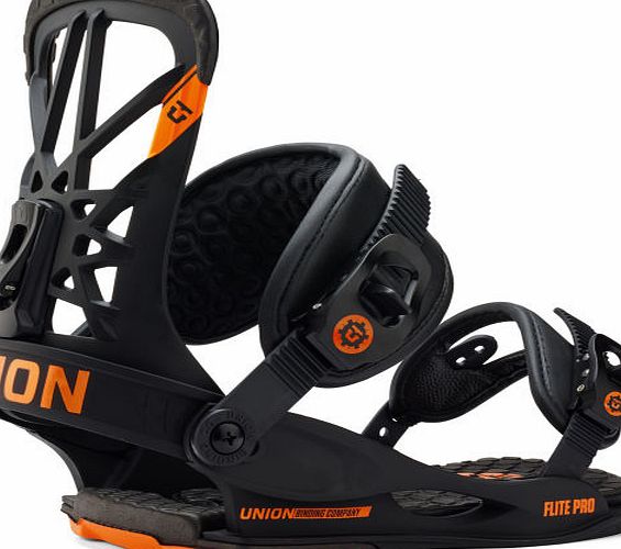 Union Mens Union Flite Pro Snowboard Bindings - Black