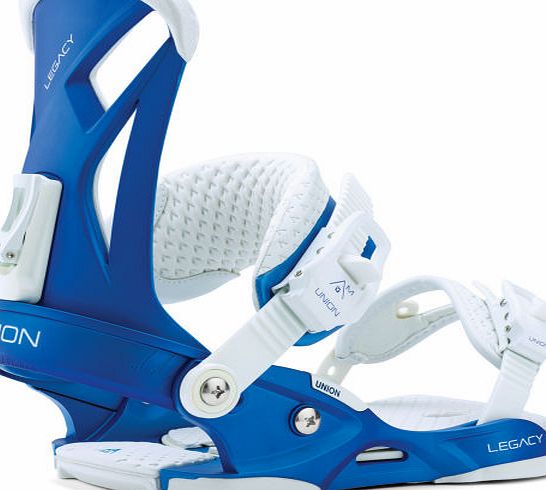 Union Mens Union Legacy Snowboard Bindings - Metal Blue