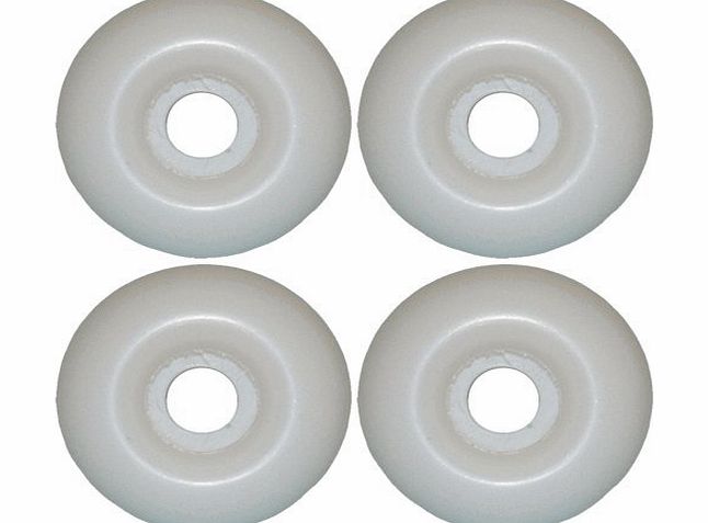 Union White Blank 54mm Skateboard Wheels
