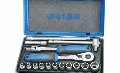 Unior Socket Set 1/42 drive 4 - 13mm
