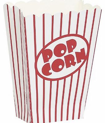 8 x popcorn party boxes