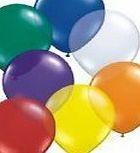 Unique Pack of 50 Assorted Colours Party Balloons, Latex