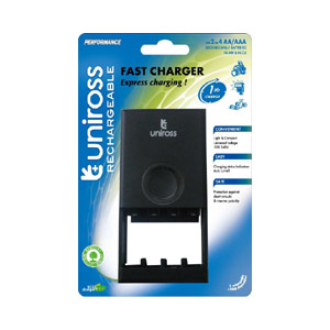 Uniross 1 Hour Fast Battery Charger