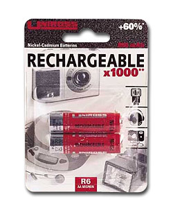 UNIROSS 2 x Uniross AA Nicad